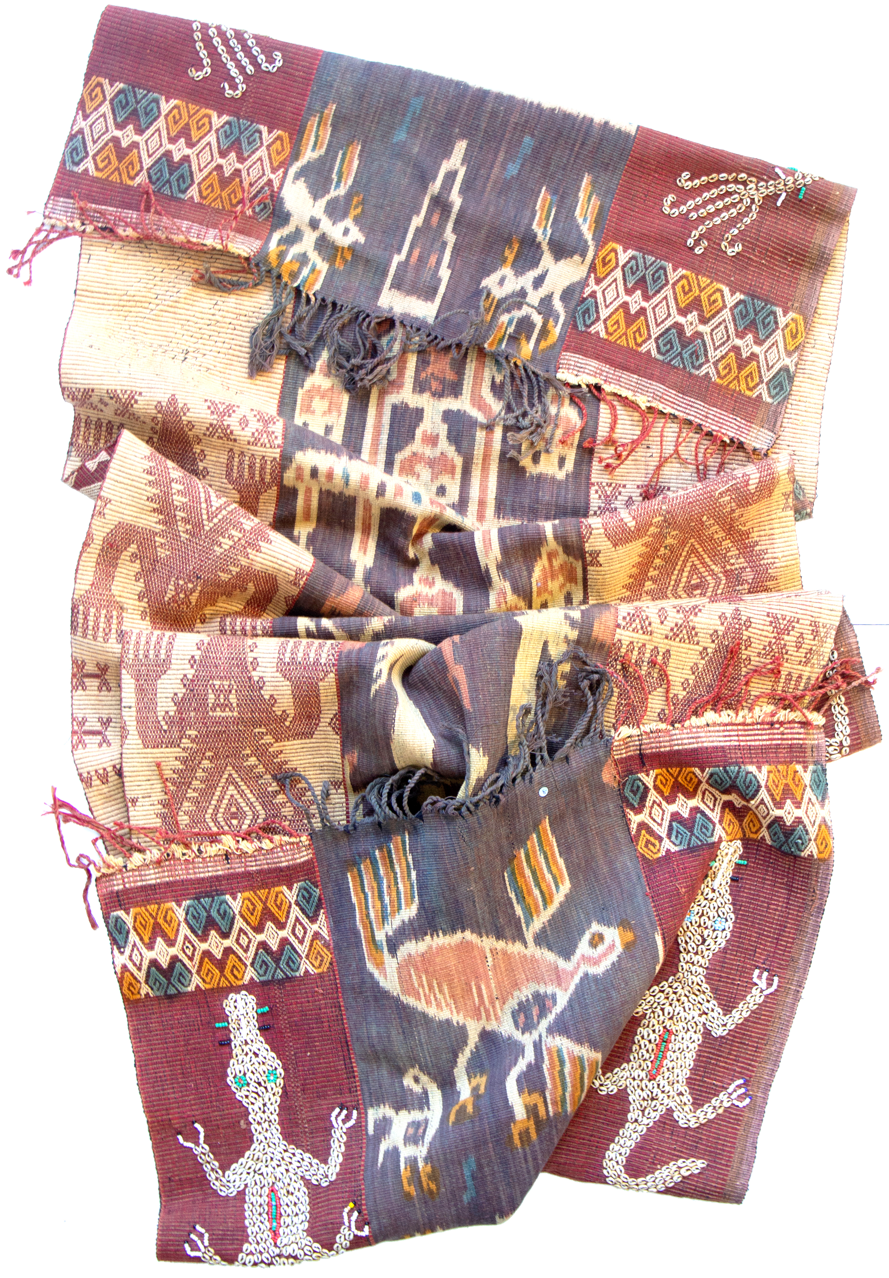 Indonesia, Isle of Sumba, Ikat Hinggi, 1940s, VGC