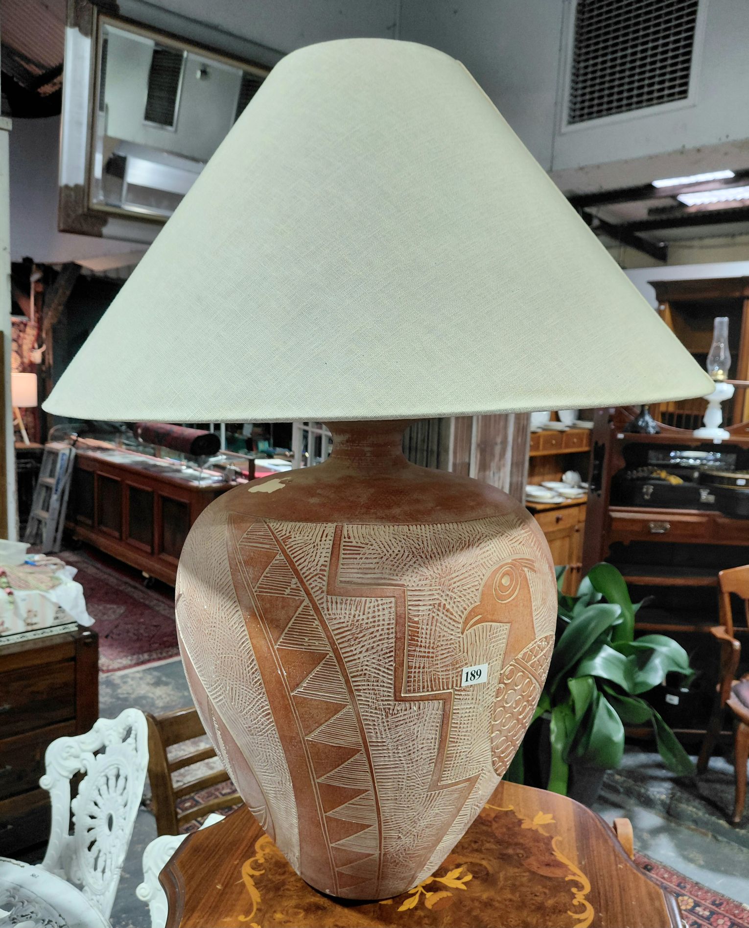 189 · POTTERY LAMP