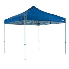 Deluxe Gazebo 3m x 3m (Blue)|not tested/pipes bent/not assembled