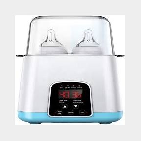Double Bottle baby warmer LED Display Milk formula Heat food Electric Blue / Pink 0 36 months 3 years |SWITCHES OFF AFTER FEW MINUTES