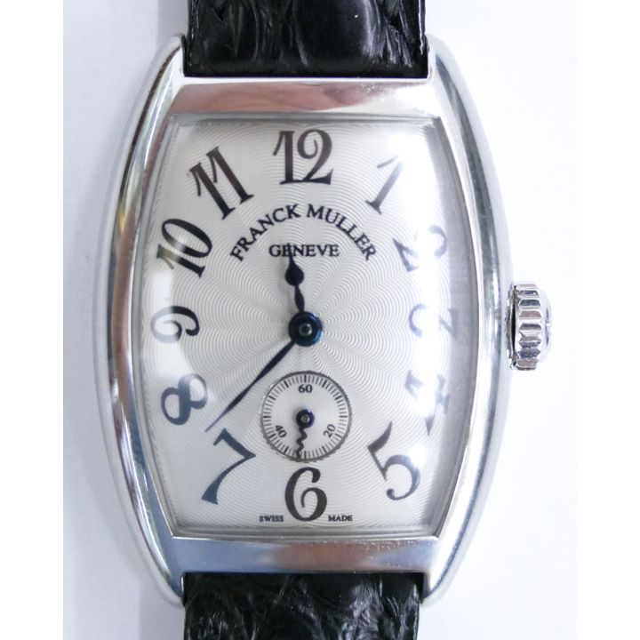 Franck Muller Cintree Curvex Stainless Wristwatch