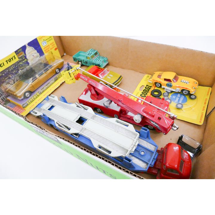 Box Corgi Toy Cars- some in boxes