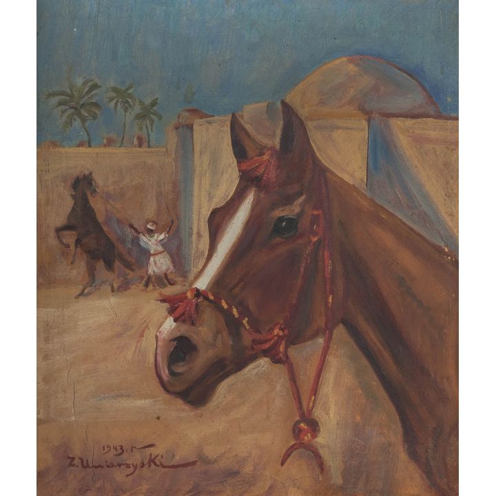 Józef Unierzyski | Głowa konia, 1943 r.