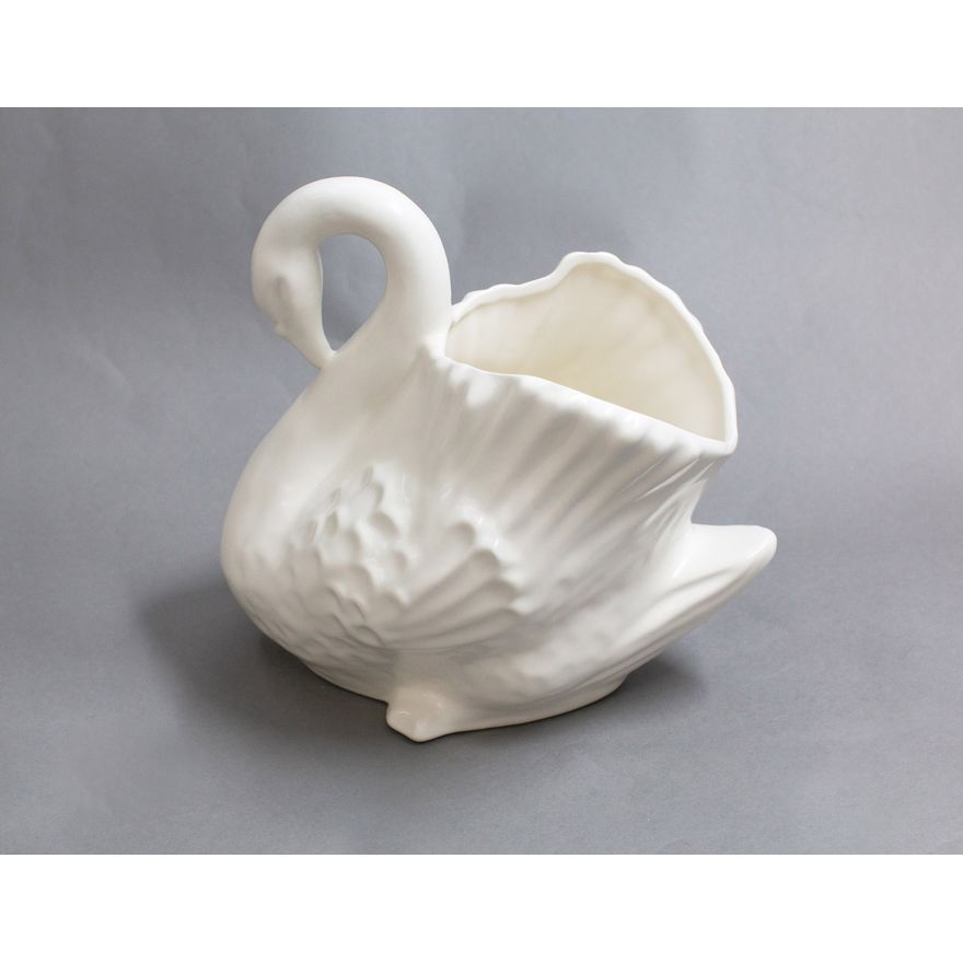 Crown Lynn Potteries - Large white male swan