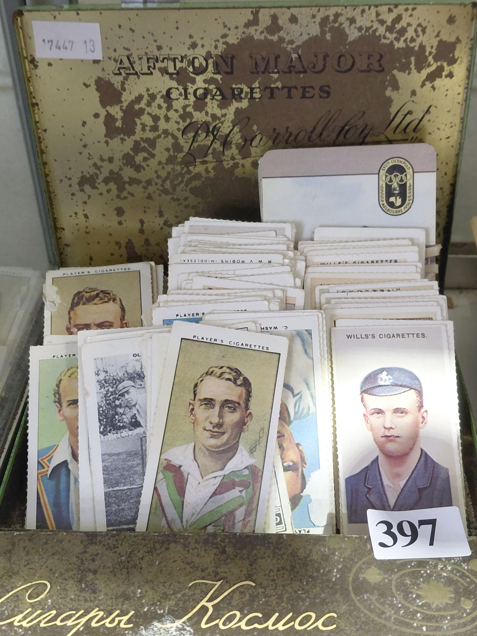 397 · SMOKING AND CARD COLLECTABLES