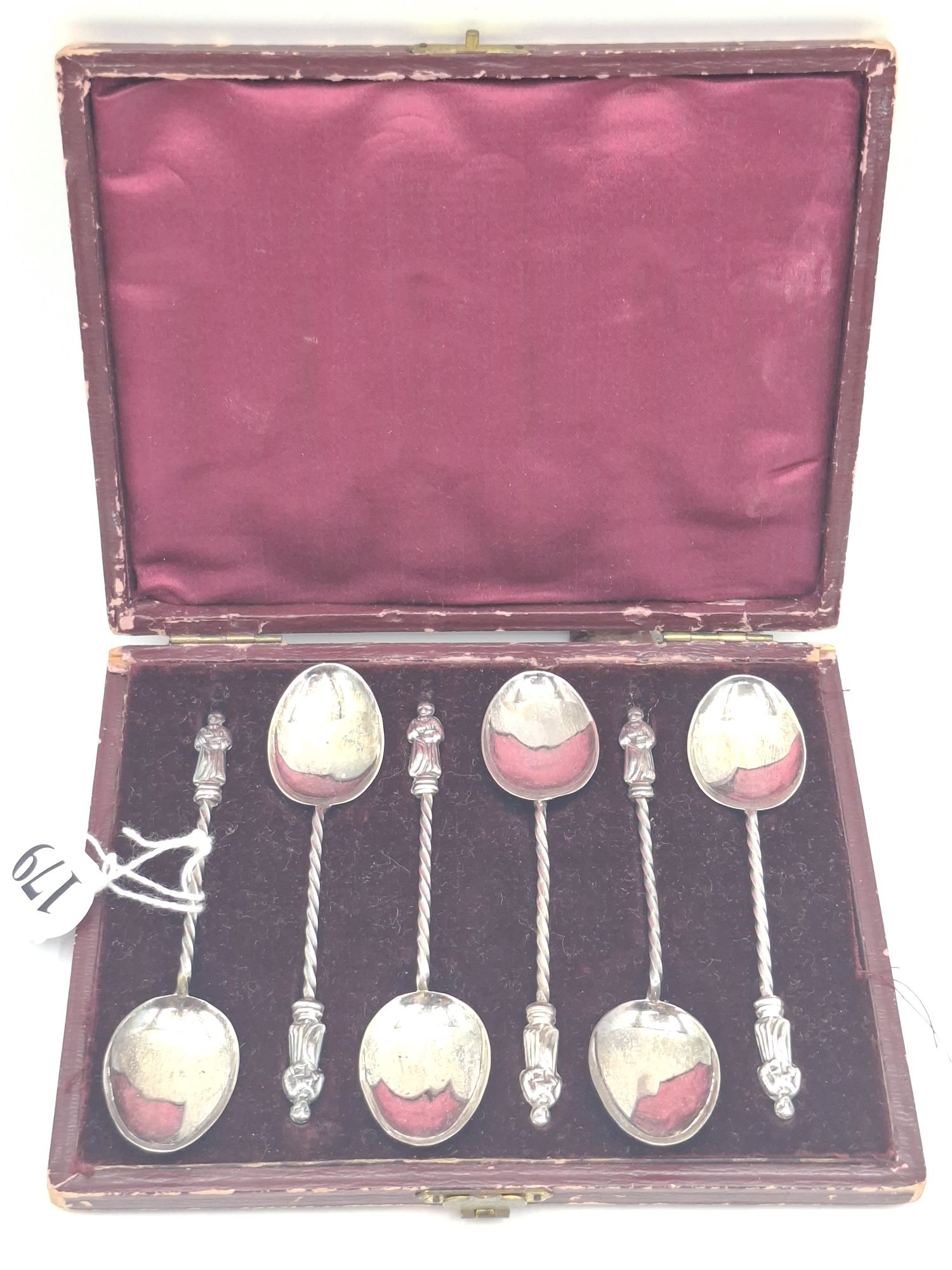 179 · STERLING SILVER APOSTLE SPOON SET