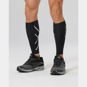 2XU Compression Calf Guards Black / Black M Unisex Intermediate |