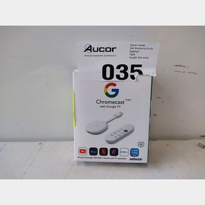 GOOGLE - CHROMECAST 4K WITH GOOGLE TV - REFURB (PARALLEL IMPORT)