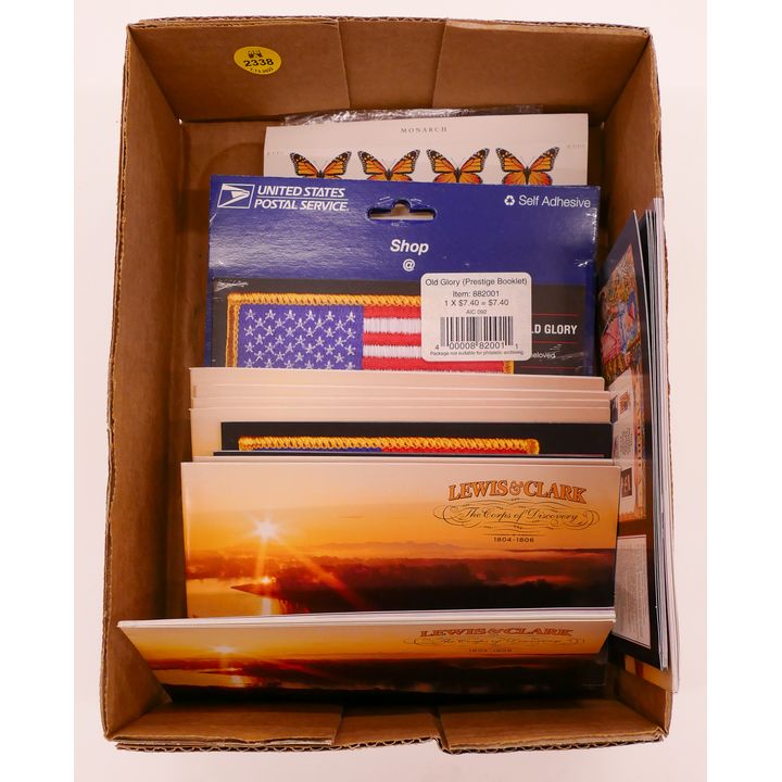 Box Collector Stamp Books - $185 Face Value approx