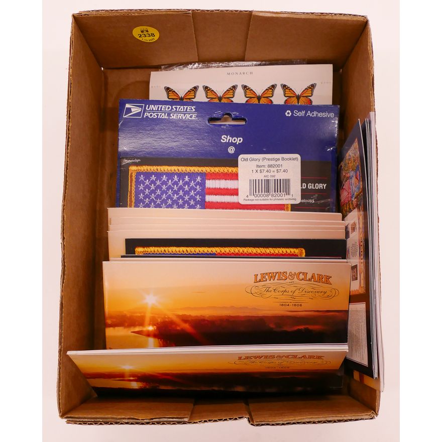 Box Collector Stamp Books - $185 Face Value approx