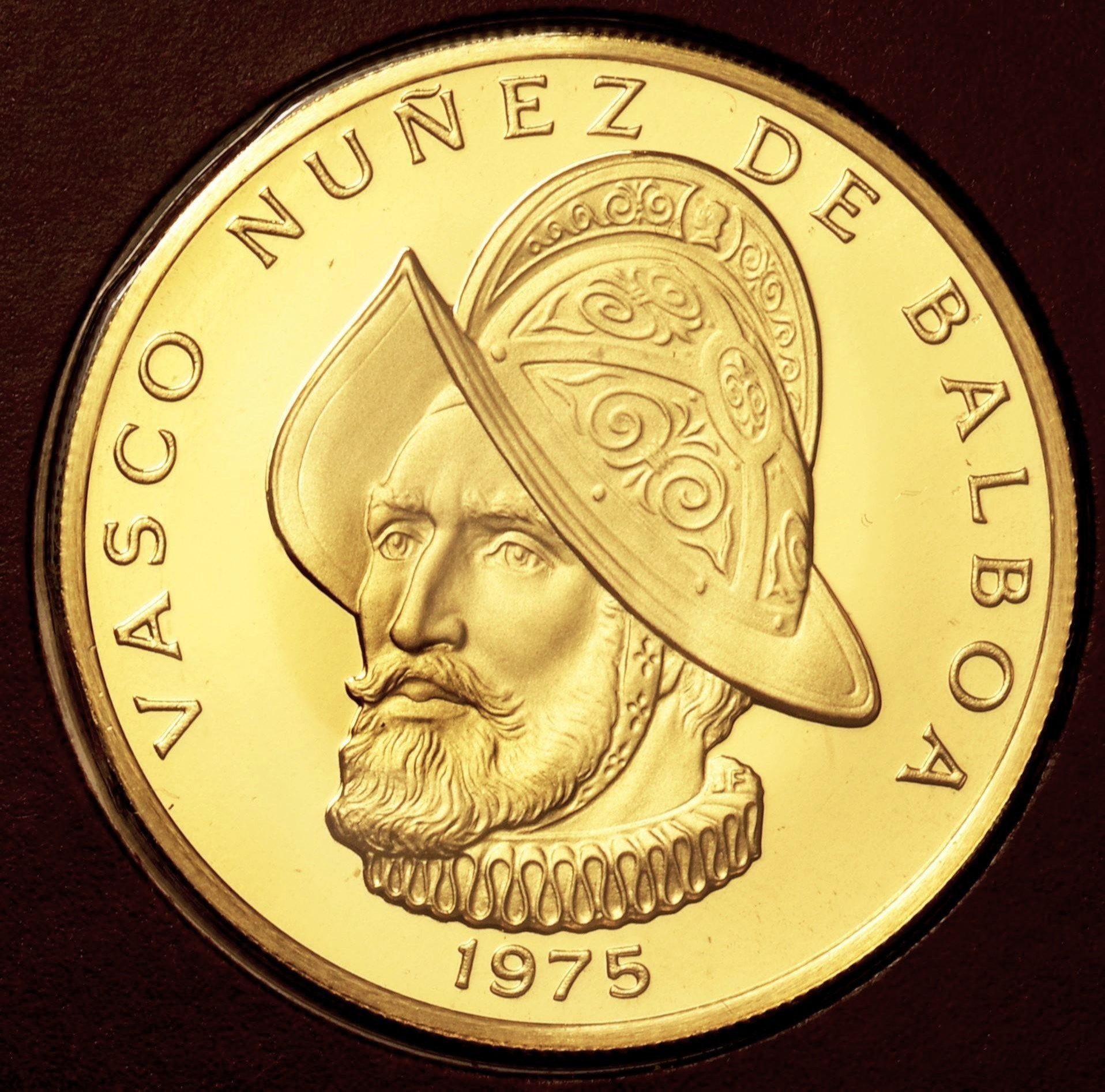 1981年度パナマ共和国100バルボア金貨〈黄金の仮面〉プルーフ金貨 - 旧 