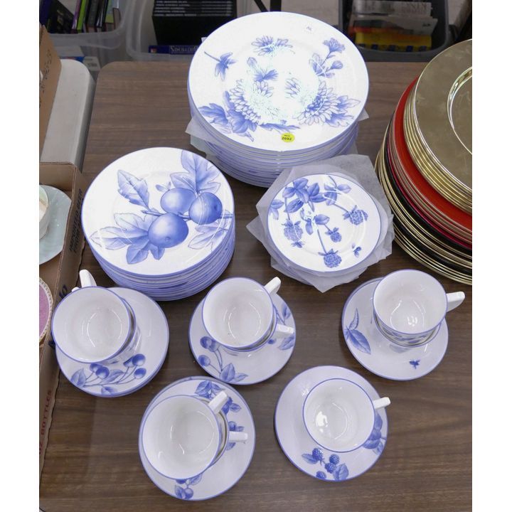 47pc Tiffany & Company 'Nature' Fine Bone China Serving Pieces