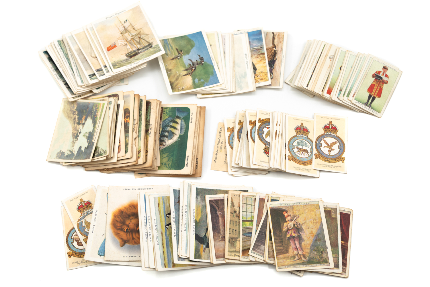 Cigarette Cards, Accumulation, 1930s - 1950's, Very Fine