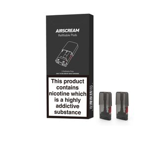 Airscream 3 Pack AirsPops Refillable Pods 1 6ml |