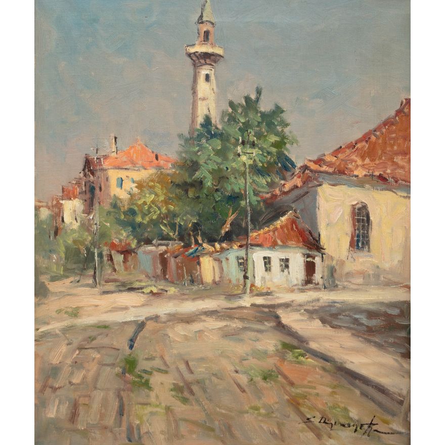 Eugeniusz Dzierzencki | Pejzaż z Warny
