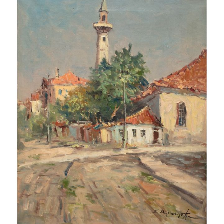 Eugeniusz Dzierzencki | Pejzaż z Warny