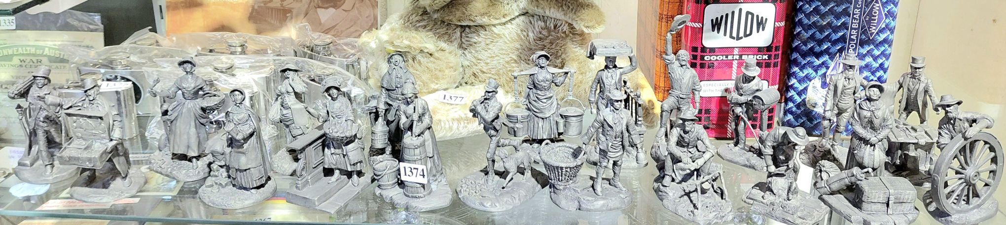 Cries Of London Pewter Figures