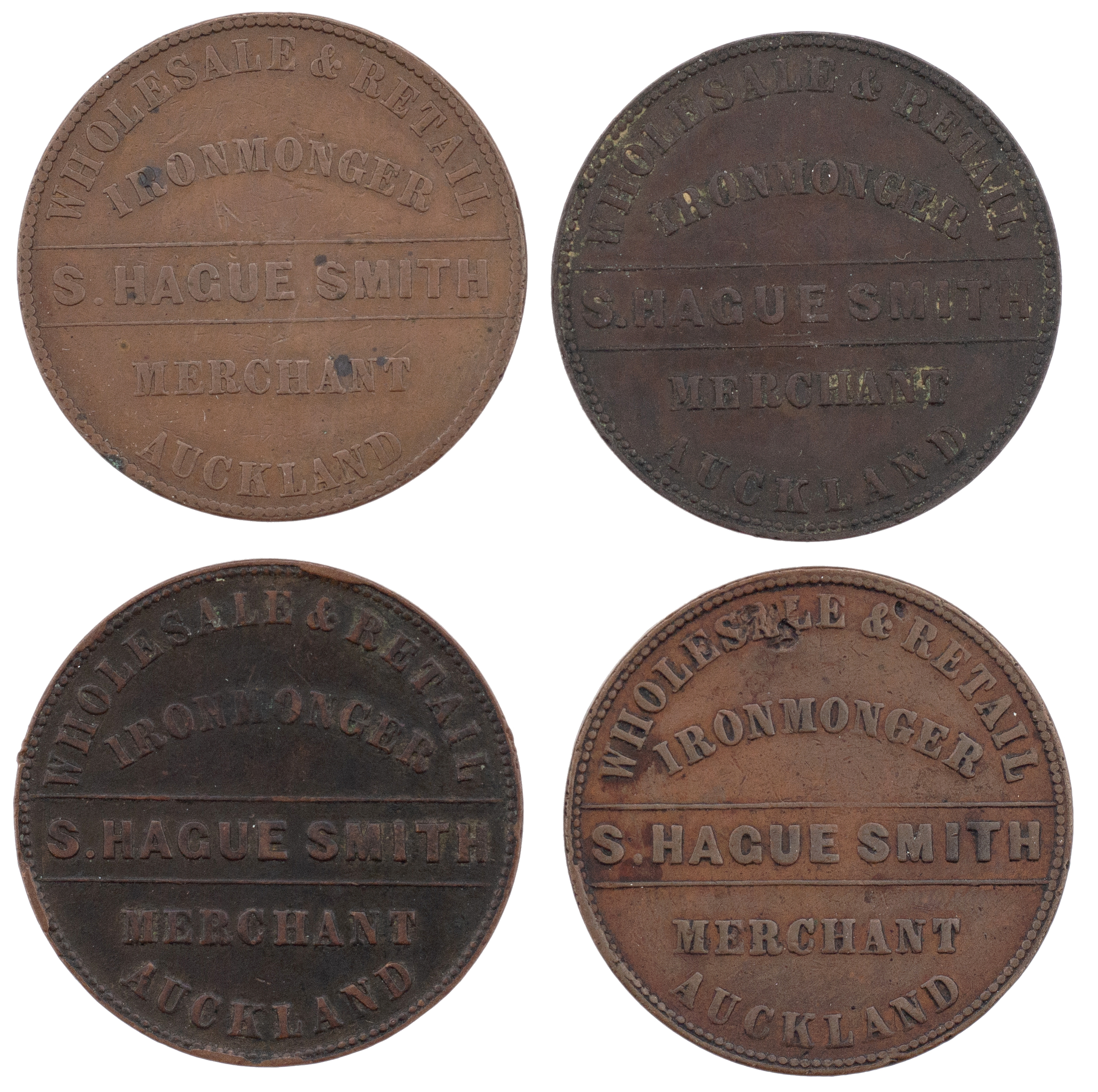New Zealand, Auckland, Accumulation, Penny F - VF