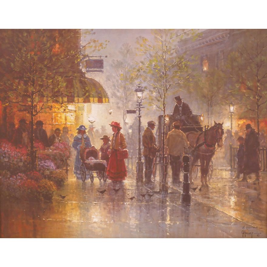 Gerald Harvey Jones (1933-2017) ''The Blessing'' S/N Lithograph. Edition 13603.
