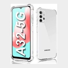 Galaxy A32 5G Clear Shock Resistant Armor Cover Bar 9902000448503-51748/2473 SN B1 (S6)