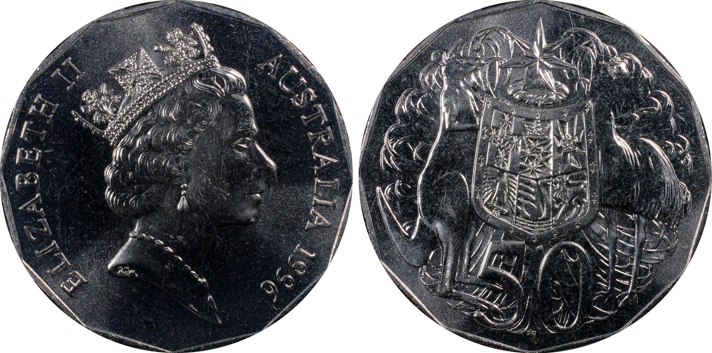 , Fifty Cent, 1996, PCGS MS66