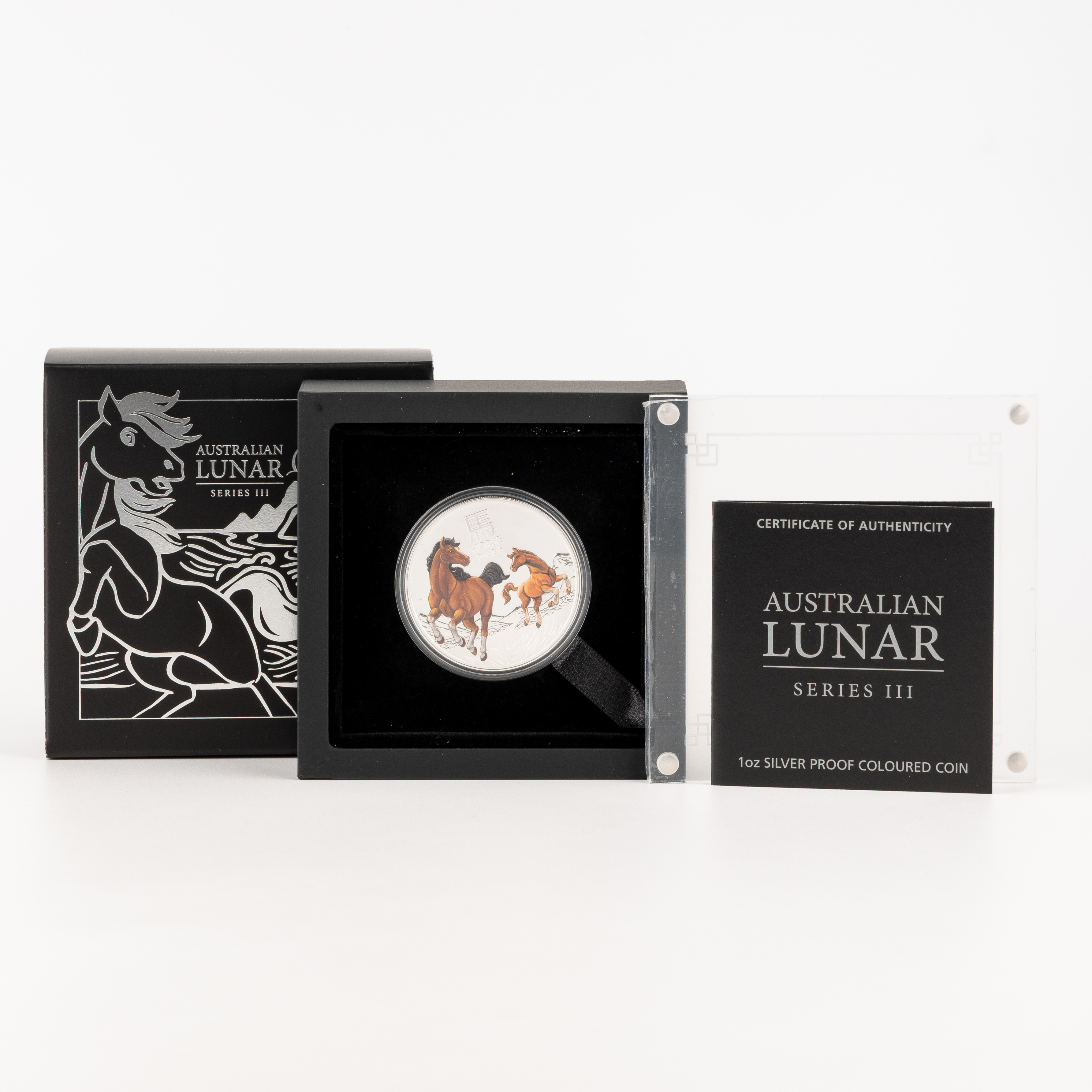 104 · Year of the Horse Silver Proof Coloured Coin, One Dollar, 2026