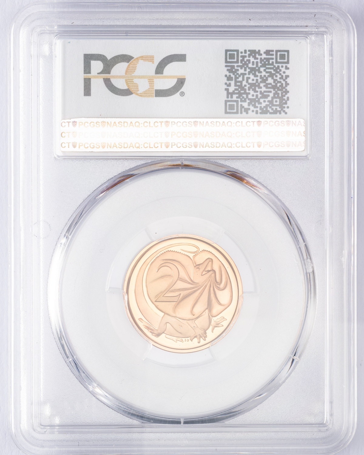Elizabeth II, Two Cent, 1971, PCGS PR69DCAM