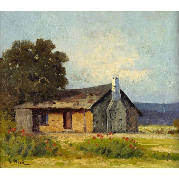 Robert William Wood (1889-1979), Landscape with House