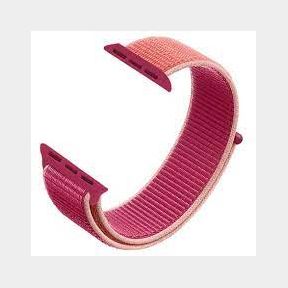 38mm/40mm Nylon Weave Strap for Apple Watch - Pink-50582/931 (B1 S4) C