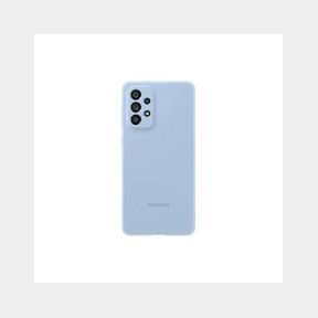 Silicone Back Cover for Samsung Galaxy A73 - Powder Blue - Samsung Galaxy A73 --51724/645-bar 9902067450709 B3 (S6)