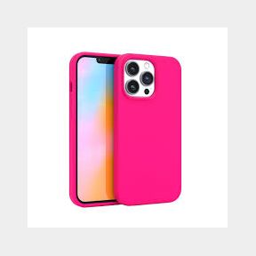Silicone Cover for Iphone 12 Pro/12 - Pink - iPhone 12 - Bar 9902012441790-51748/2445 SN B1 (S6)