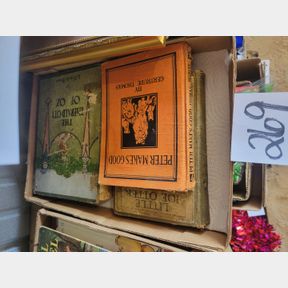 Antique Wizard of Oz and other various antique books