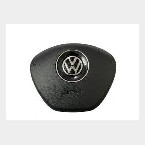 Steering Wheel Airbag Cover Compatible with VW Tiguan Touran Polo Caddy - Bar 9902055946566 - 51737/12629 AS B3 (S9)