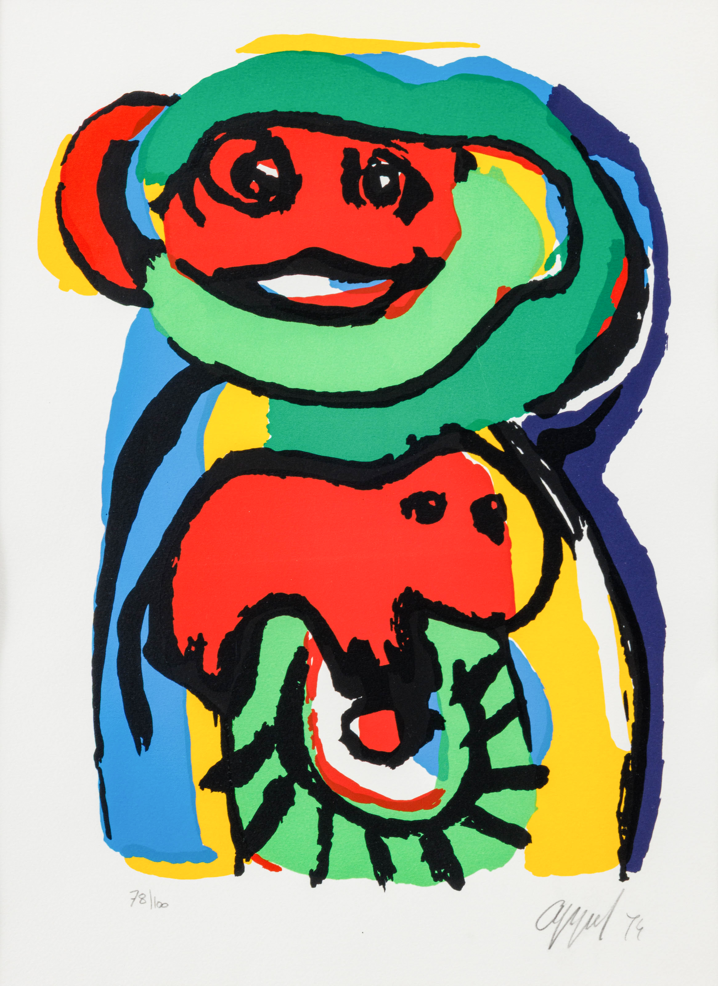 Karel appel (1921-2006) – kavel bij Bernaerts, Antwerp