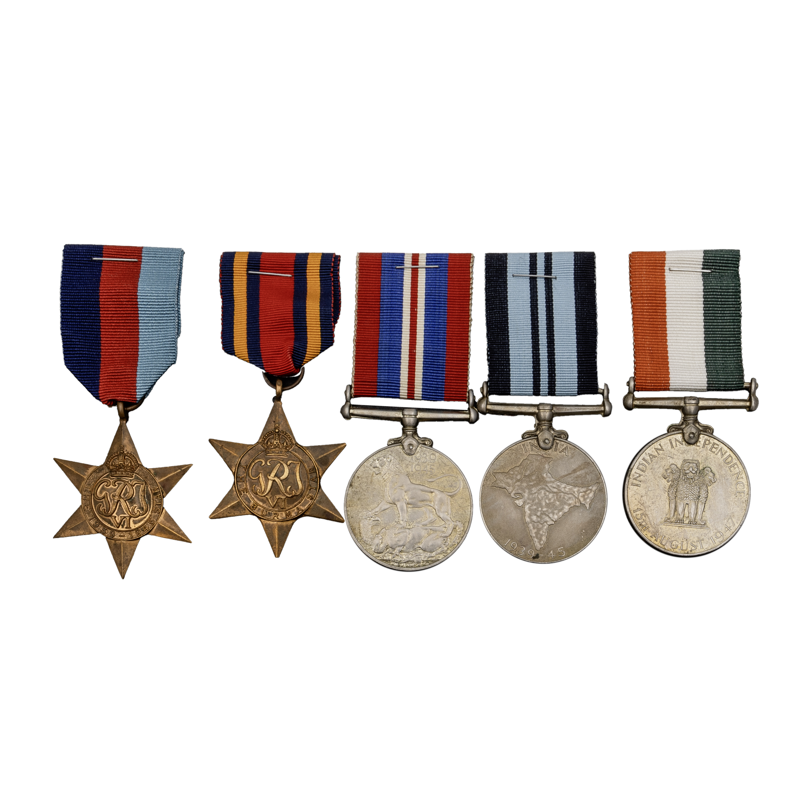 India, Quintuple, WWII, aEF - EF