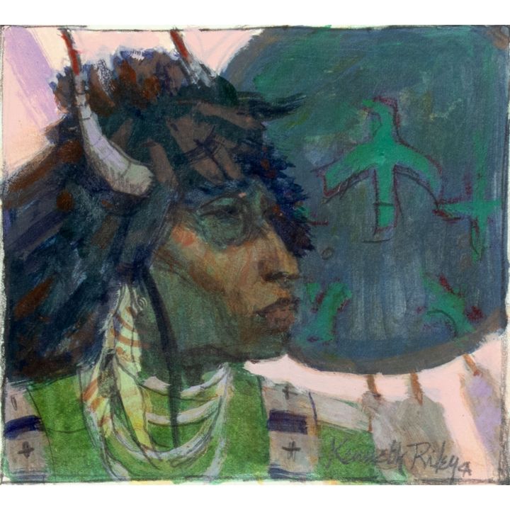 Kenneth Riley (1919-2015), Split Horn Bonnet
