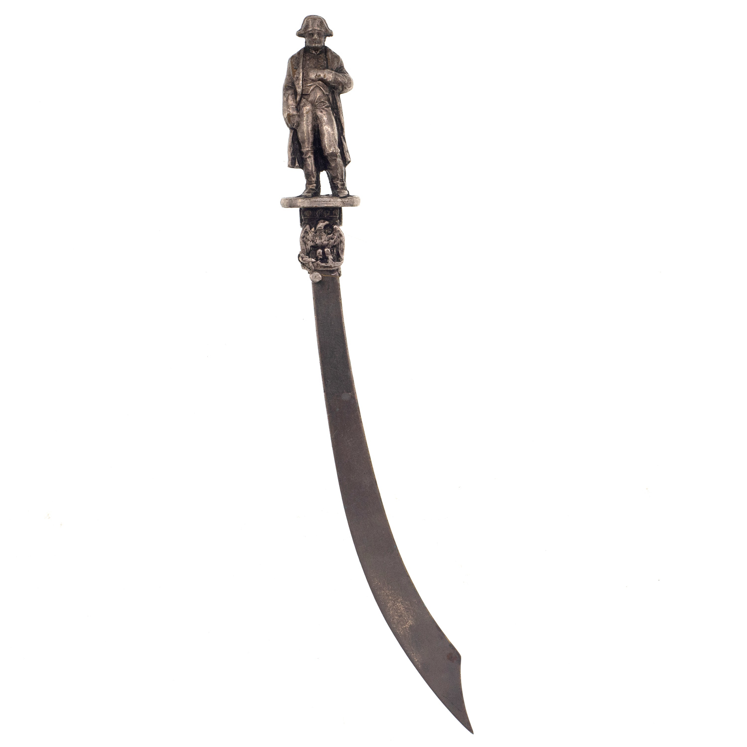 France, Napoleon Interest, Silver Letter Opener, 1850s, VGC