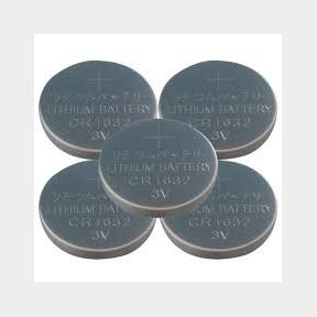 Lithium Battey CR1632 3V Battery - 5 Piece | 51743/10115 AS B2 (S1)
