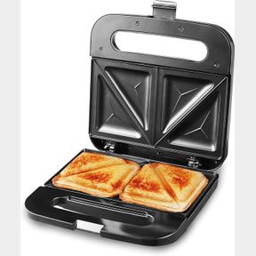 ELITE GOURMET ESM-2207SS# STAINLESS STEEL SANDWICH PANINI MAKER GRILLED CHEESE MACHINE TUNA MELT OMELETS NON-STICK COOKING SURFACE