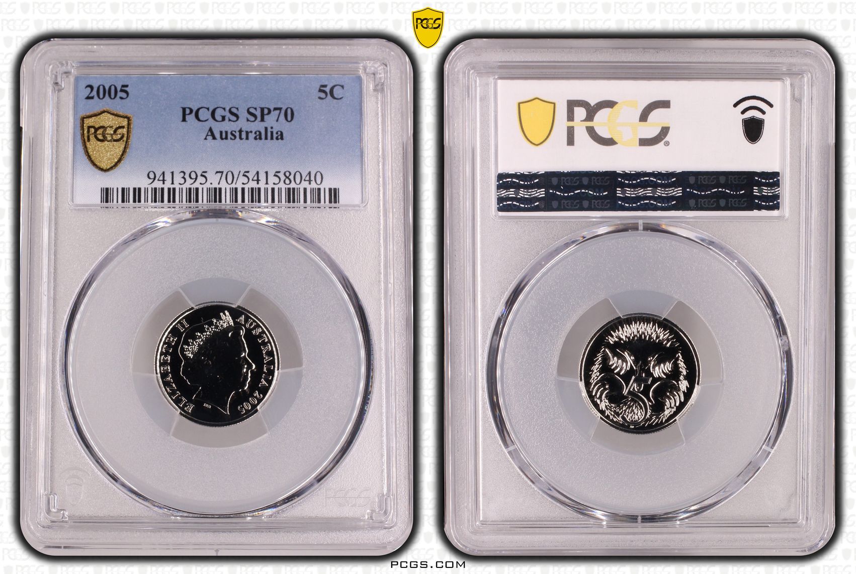 POP 3/0, Five Cent, 2005, PCGS SP70