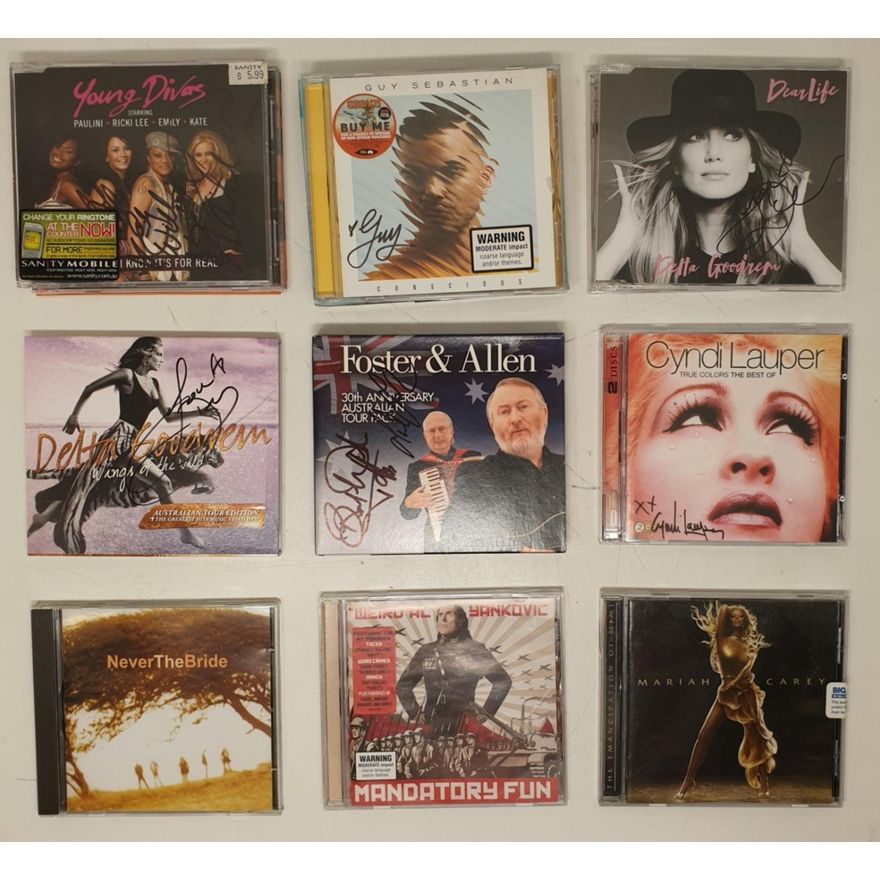 Autographed CD Collection