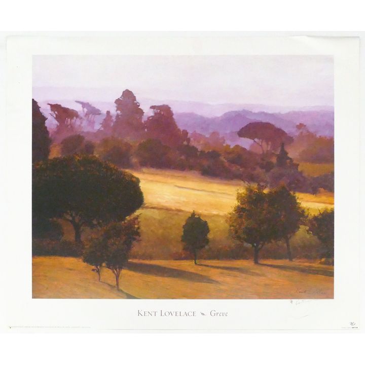 Kent Lovelace ''Greve'' Print 24''x28'' Sheet.