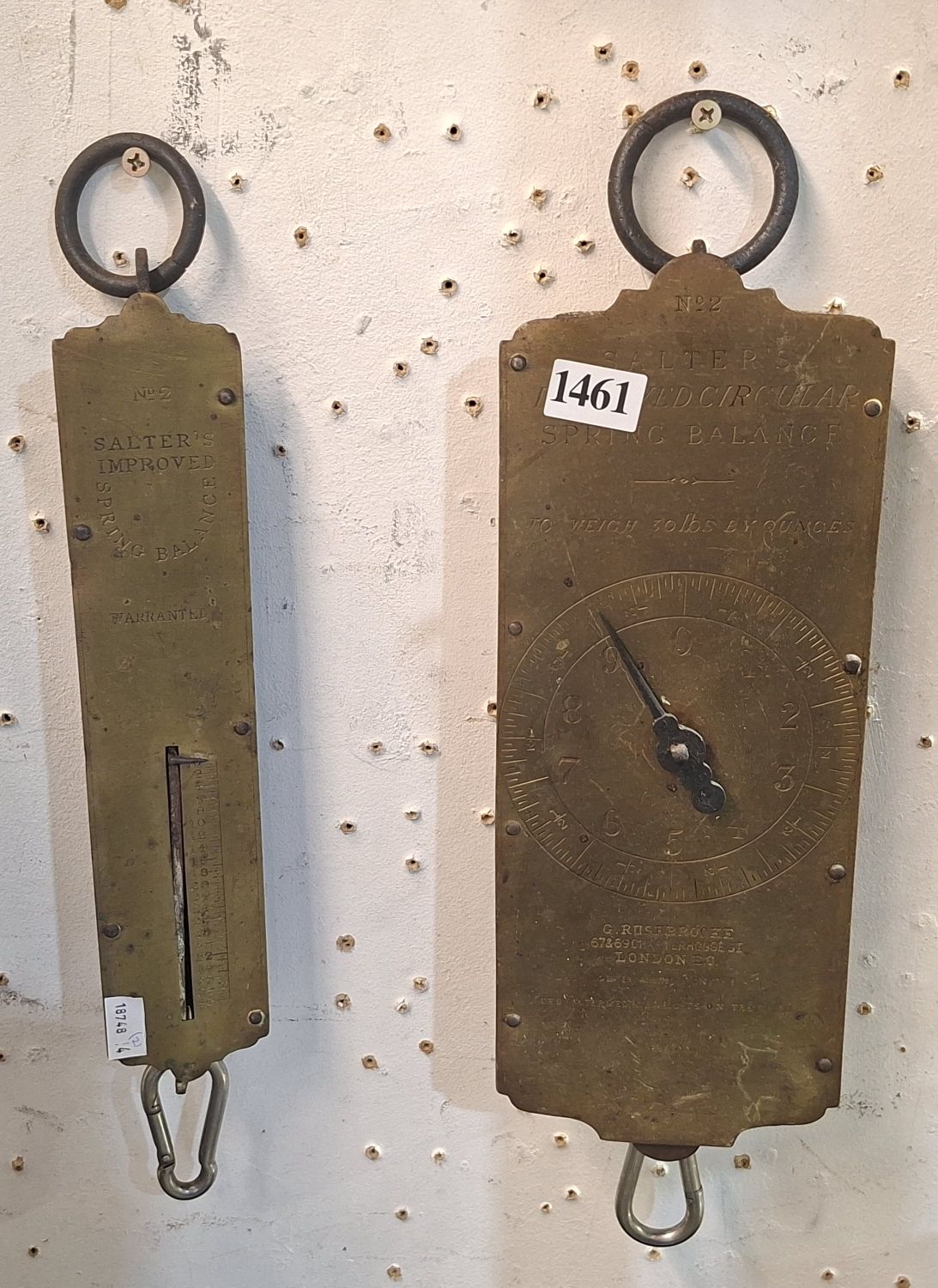 TWO SALTERS SCALES