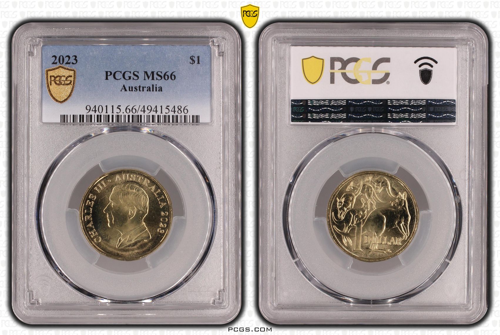 One Dollar, 2023, PCGS MS66