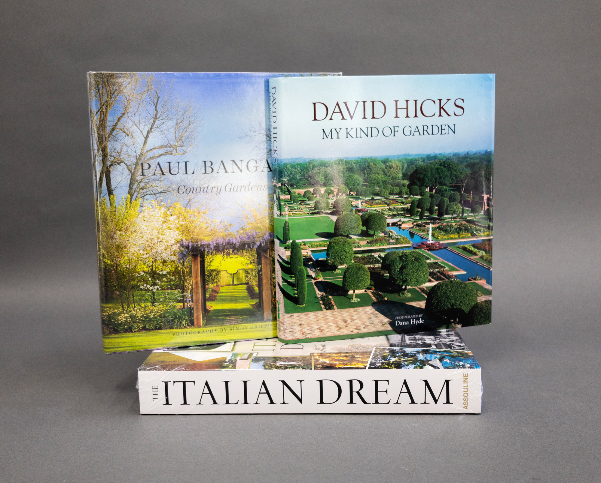 Three books on gardens and lifestyle — sold at auction in New Zealand for $100