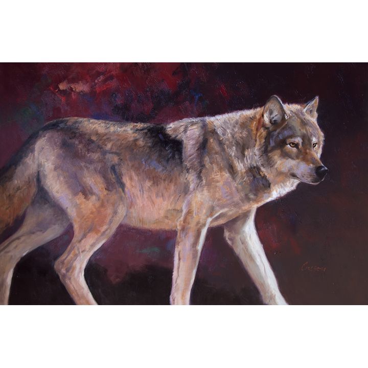Ken Carlson (1937- ), Pride of the Pack - Lobo