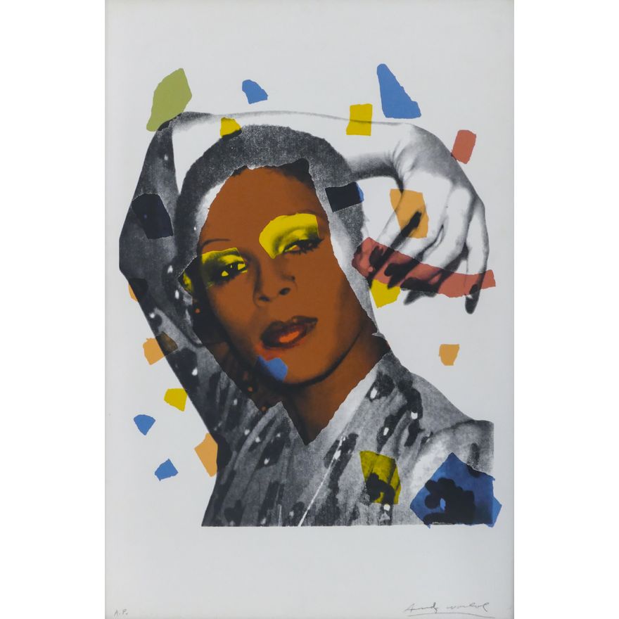 Andy Warhol ''Ladies and Gentlemen'' (F.&S. II.135) 1975 Screenprint