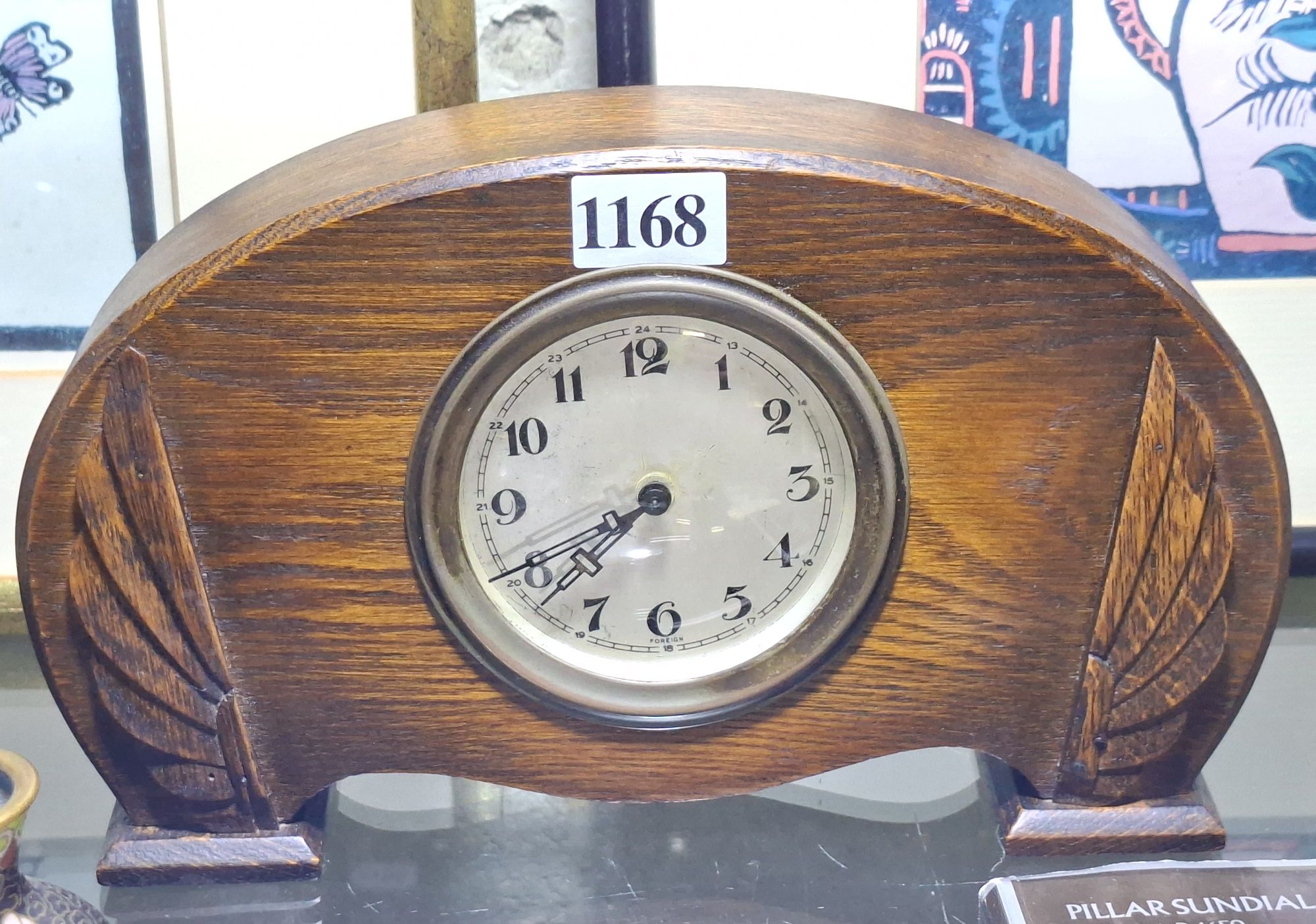 1168 · COMPACT MANTLE CLOCK