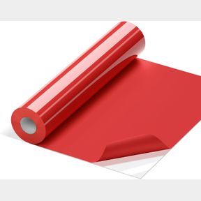 12" X 25FT RED HTV, NO PEELING - HEAT TRANSFER VINYL ROLL, 12' X 25FT IRON ON VINYL COMPATIBLE WITH CRICUT MACHINE, DIY FOR T SHIR