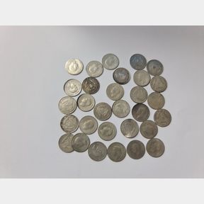 BULK LOT OF SILVER SUID AFRIKA 3PENCE PIECES 40.24G - 50692/308